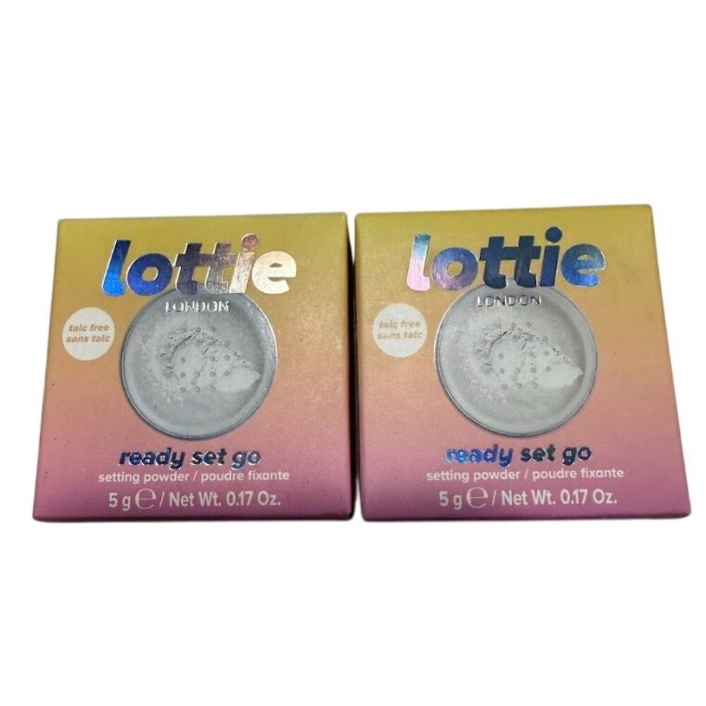 Lottie London Ready Set Go Mini Setting Powder Set of 2